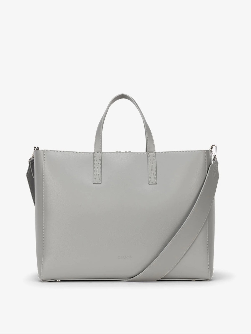 NWT New Calpak Haven Laptop Tote Bag in Smoke